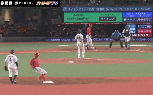 なんで、もうそこにいるんだ！？捕手も投げられず…余裕で二塁到達！広島・矢野雅哉が“完璧すぎる神盗塁”を決めた瞬間「速っw」「完全に盗み切ってるわ…」