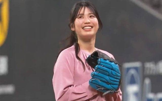 スカートで大胆投球「やっぱりかわいい」　元エースチアが台湾席巻…快投にファン注目