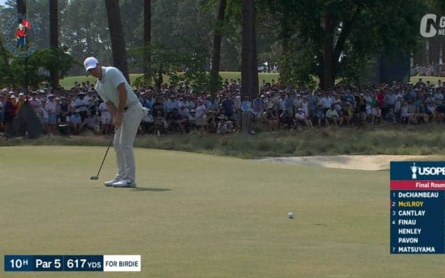 【動画】ローリー・マキロイは惜しくも2位　中盤まで伸ばすも終盤に短いパットが決まらず