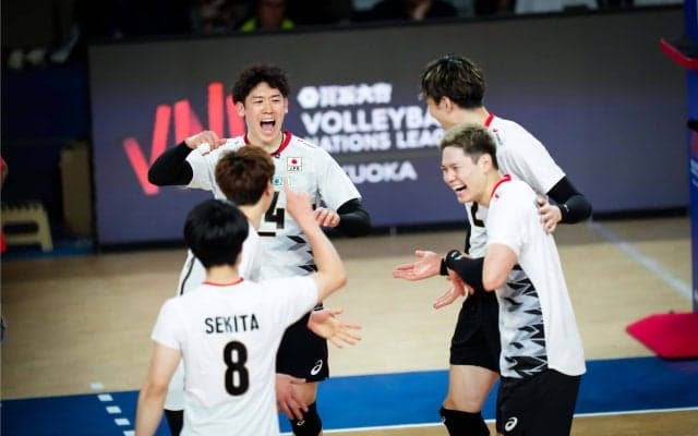 ネーションズリーグ2024第3週マニラ大会　男子日本代表出場メンバー14人が決定