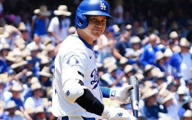 大谷翔平、球宴ファン投票でDH最多100万票　2位オズナに52万票と大差…中間結果発表