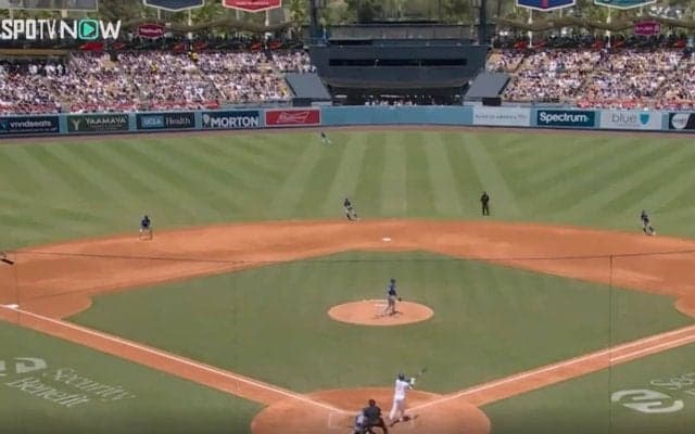 えっ？ ボールが落ちてこない…！？ 大谷翔平、超特大アーチの滞空時間が長すぎると話題に「上空で伸びたな」「まさにアーチストの打球」