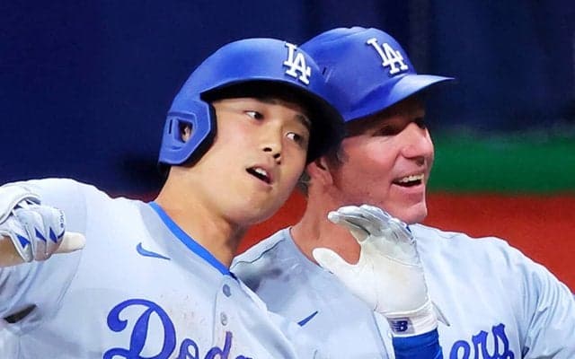 ドジャース世界一へのカギは走者・大谷翔平にあり　マッカロー一塁コーチとロバーツ監督が説くその重要性