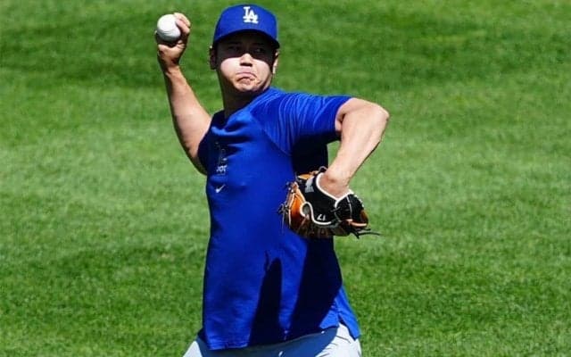 大谷翔平が術後最長24m投球　二刀流復活へ3mの進歩…1番先発へ指揮官「今を続けて」