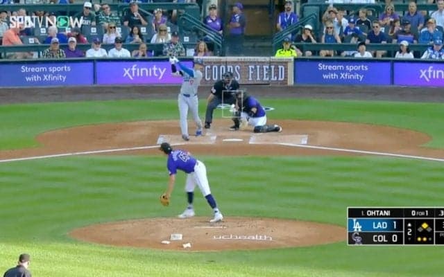 「相変わらず爆速」大谷翔平、1番でも変わらないロケット打球がエグい「早速リードオフマンの役目」「ボールがよく見えてる」