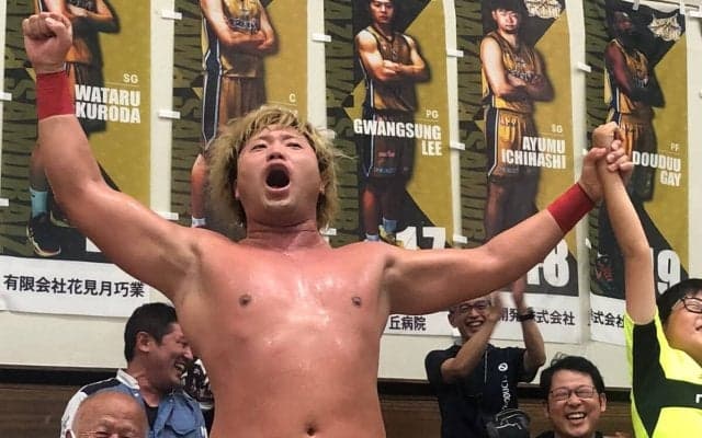 全日本プロレスが能登に届けた「元気」　選手会長・宮原健斗らがチャリティ大会で見せた普段どおりのファイト