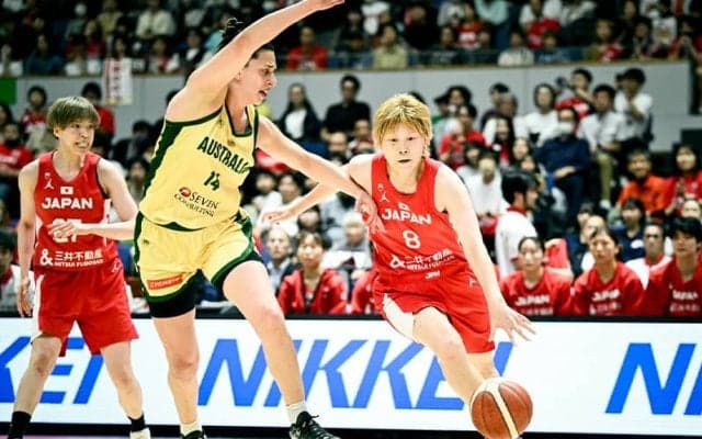 女子日本代表が世界3位の格上オーストラリアに勝利…林咲希や馬瓜エブリンを中心に3P攻勢披露