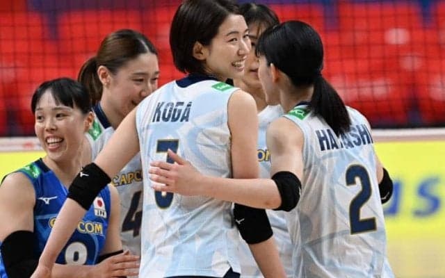 日本のストレート勝ちに「惨敗だ」 主力＆監督不在の異例構成で挑んだ中国に母国メディアが辛辣意見「アジア最高ではない」【女子バレー】