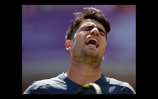 アルカラス 痛恨の2回戦敗退