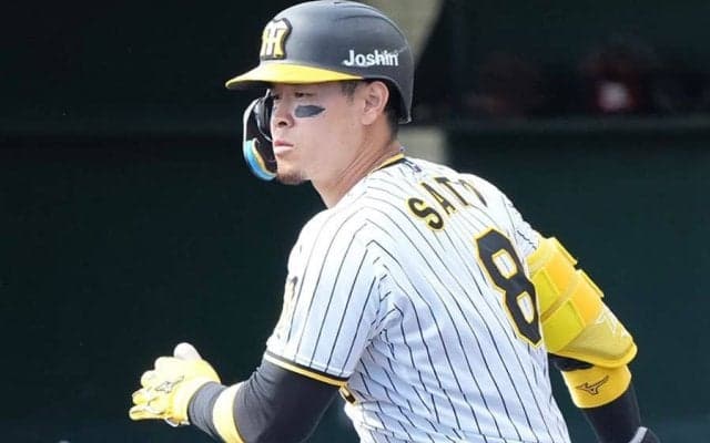 サヨナラ打で4月度DIDアワード受賞の阪神・佐藤輝明　「すごく思い出に残る1本」
