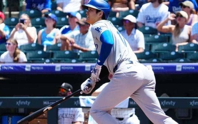 大谷翔平が埋めるベッツの“大穴”　無双する「1.468」に米衝撃「史上最高の1番打者」