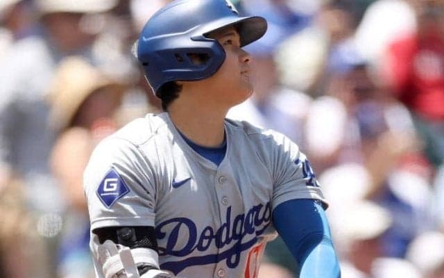 ベッツ離脱後に“無双” 1番打者に抜擢された大谷翔平の「凄まじい数字」に米衝撃「オオタニは即座に影響を与えている」