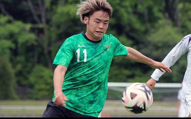 チームと共に後半戦へ弾みつけたい東京Vの山見大登「名古屋戦でゴールとともに結果を残したい」