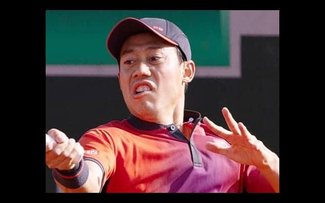  錦織圭 芝コートで調整開始 