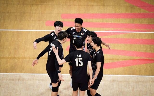 男子日本代表　アメリカにストレートで勝利し予選ラウンドを終了