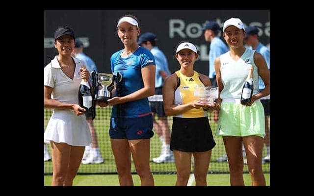 加藤/ザン組、芝ツアー準優勝