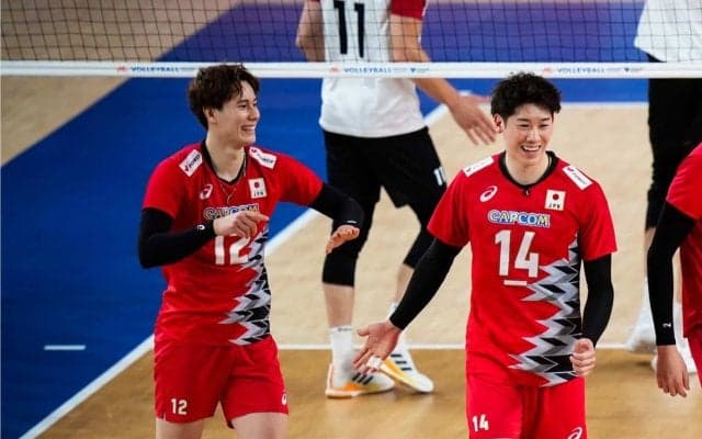 男子日本代表　石川祐希主将、髙橋藍らパリオリンピック2024出場メンバー12人が決定