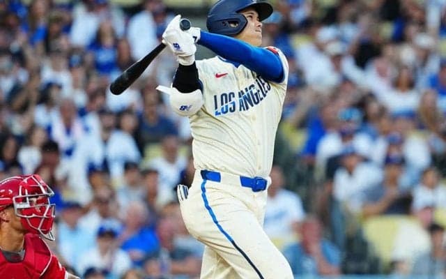 大谷翔平、今季2度目の週間MVP受賞　1番で打率.458＆4HR…日本人最多更新9度目