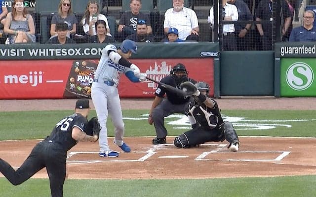 大谷翔平、8試合ぶり無安打も日本人選手最長を更新する8連続試合打点を記録　最速100マイル左腕に2三振、日本人初の4戦連発はならず