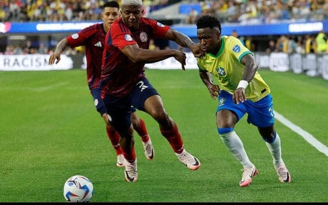 優勝候補ブラジルはドロースタート…堅守コスタリカを最後まで崩せず【コパ・アメリカ2024】