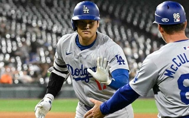 大谷翔平、無安打でも8冠キープ　新ライバル台頭も…日本選手新記録で3冠王へ猛追