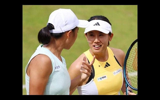 前週準V加藤未唯ペア 初戦突破