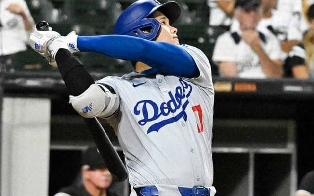大谷翔平が25号、2戦連続の先頭打者弾　球団記録＆節目の100安打到達…10戦8発でトップ独走