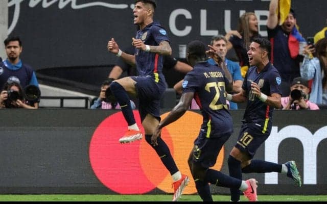 ジャマイカに3発快勝のエクアドルがグループB暫定首位に浮上！【コパ・アメリカ2024】