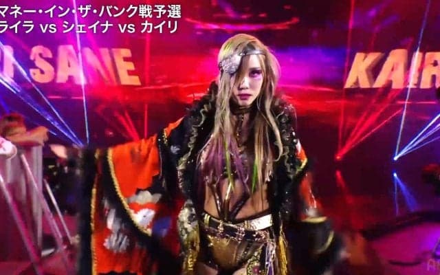 「宇髄さん的な」「遊女」「あら可愛い」日本人女子レスラー、“鬼滅風”の入場シーンにファン騒然