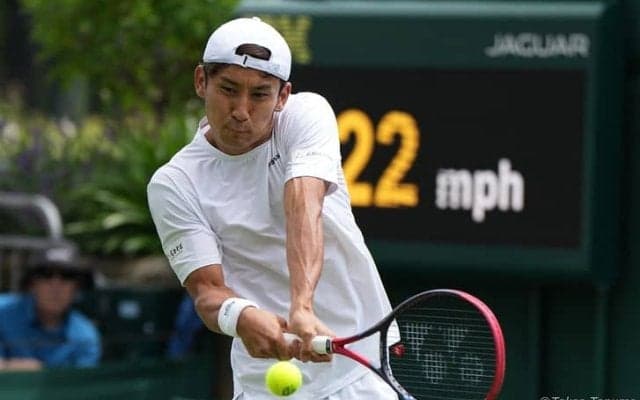 島袋将、2時間47分の熱戦を制して2年連続での予選突破に王手。内山靖崇は元世界7位ゴファンに敗れる[ウィンブルドン]