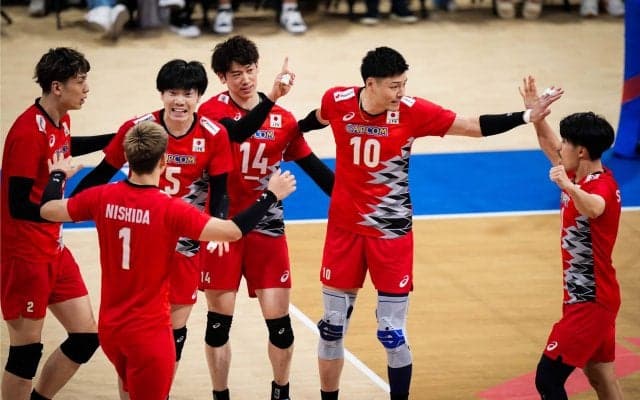 ネーションズリーグ2024ファイナルラウンド　男子日本代表出場メンバー14人が決定