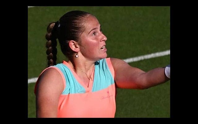  豪快フォルトに会場騒然 