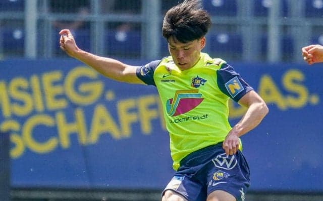 浦和が夏の補強第1号！ パリ五輪世代のFW二田理央をオーストリア2部から完全移籍で獲得「アジア一熱いクラブでプレーできることに感謝」