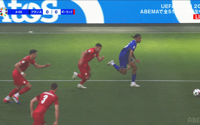 「三笘ってる！」フランス超新星の“超加速ドリブル”にファン熱狂！ エンバペを囮に使って敵陣をぶち抜いた衝撃の瞬間「初速やば」「追いつけんわ」