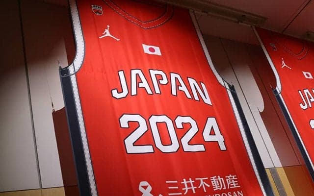 バスケ日本代表に熱いエールを！「三井不動産 presents ジャイアントユニフォームキャラバン」を実施中
