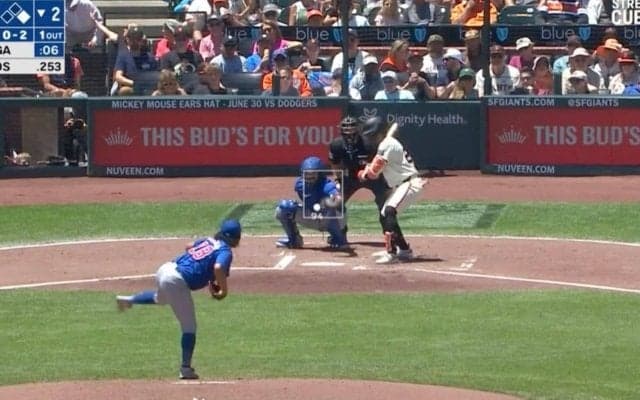 これは手が出ない！ カブス・今永昇太の“完璧すぎるストレート”がエグすぎる　見逃し三振した“短パン男”のリアクションが話題に「すげえｗ」「戻ってきたな」