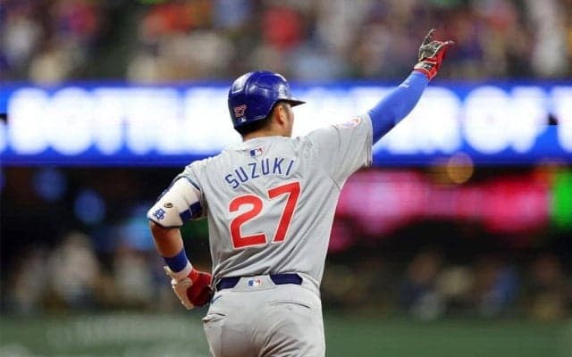 鈴木誠也、2戦ぶり10号で3年連続2桁HR　6月5本目…豪快122メートル弾に敵地騒然