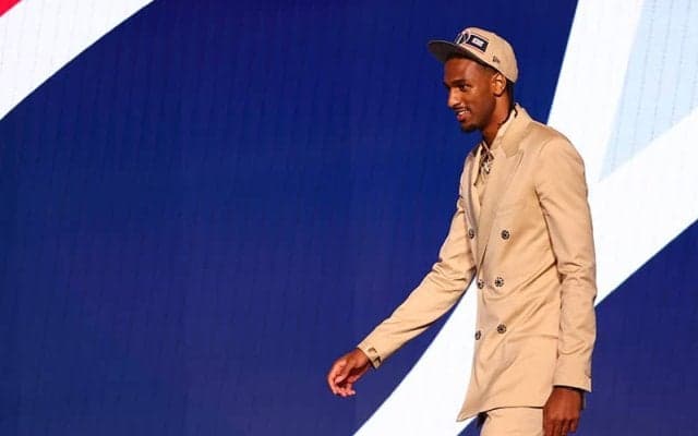 全体2位でウィザーズ入団のアレックス・サー…「ドラフトで指名されることは当たり前じゃない」