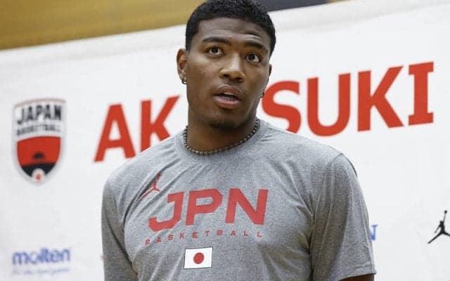 日本代表に合流した八村塁「楽しみ」…“先輩”としても一面も「年下の選手に対して影響を与えられれば」