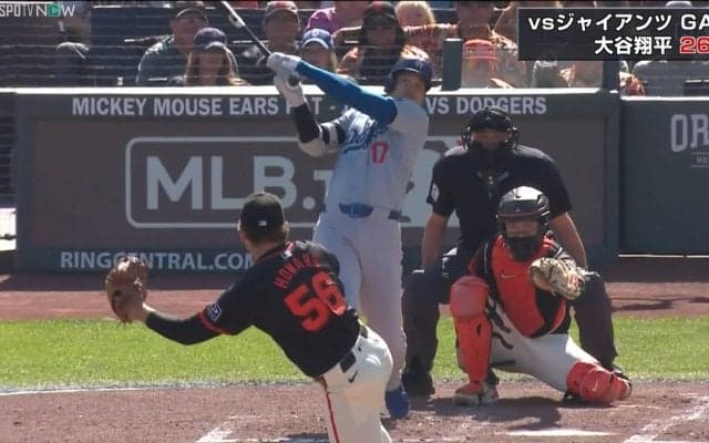 大谷翔平、2戦ぶり26号！グングン伸びる非常識な打球にファンも「いまのなにw」「笑うしか無いw」と反響続々