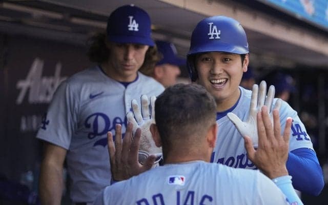 大谷翔平、26号ソロで1安打1打点 メジャー通算500打点にリーチ リーグ打撃3冠にも一歩前進 チームは延長で競り勝ち