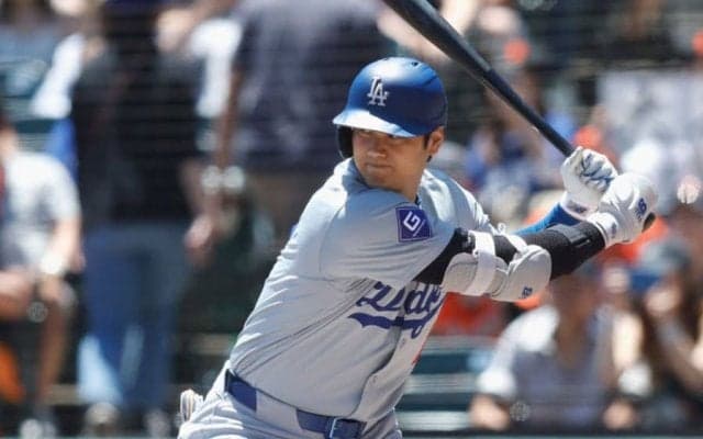 大谷翔平、4度目3三振でド軍大敗　5戦ぶり無安打もリーグ“5冠”、6月は12HR＆24打点