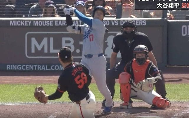 「甘く入ると一発で仕留める」「ピッチャーの責任」大谷翔平のホームランを里崎智也氏が“予言”！ どん詰まり“怪力パワー弾”がヤバすぎる