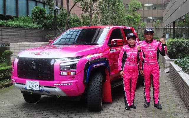 竹岡圭が三菱自動車工業とTOYO TIREのサポートを受けXCRスプリントカップ北海道に参戦