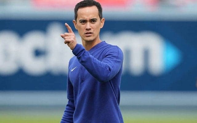 ベンチで驚く大谷新通訳が「ムンクみたいだ」　まさかの珍事に…固まる表情に日米ファン爆笑
