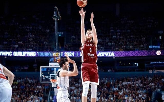 “ホーム”ラトビアがジョージアに快勝…第2Q以降に突き放して28点差で下す／OQT