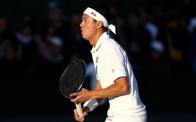 錦織圭、3年ぶりのウィンブルドン初戦はセットカウント1-1の第3セット1-1で日没順延に[ウィンブルドン]