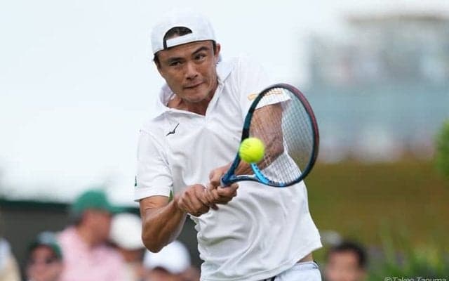 ダニエル太郎、世界11位チチパスに善戦もストレートで敗れ初戦敗退[ウィンブルドン]