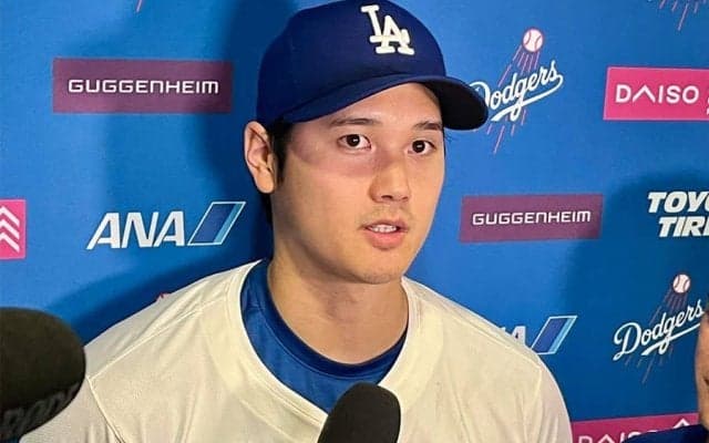大谷翔平、ド軍は「自力で逆転できている」…10戦7発に手応え「いい感覚が継続」　一問一答