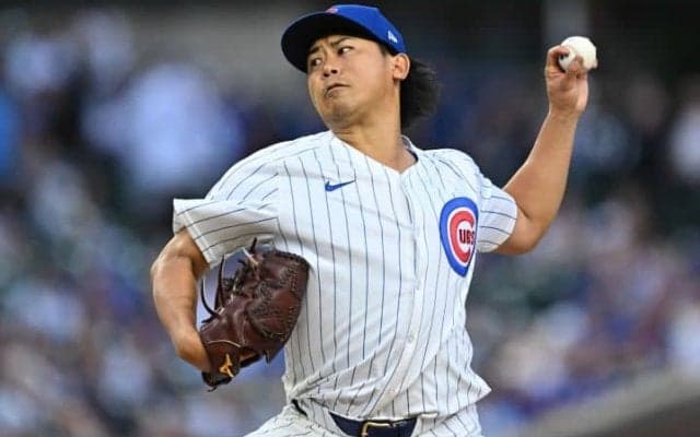 カブス今永昇太、打たれた瞬間に天を仰ぐ　6回に逆転2ラン浴びる　8三振奪うも3失点で8勝目ならず